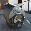 Teplovzdušná Kanadská kamna HEATER 12 kW-kamna na dřevo