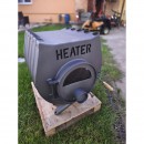 Speciální teplovzdušná kamna HEATER s plotnou v2023