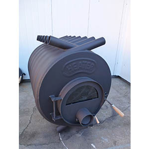 Teplovzdušná kamna na dřevo - kamna HEATER